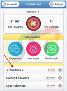 who blocked me on instagram app android