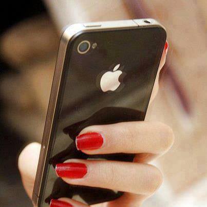 Girl DP With iPhone